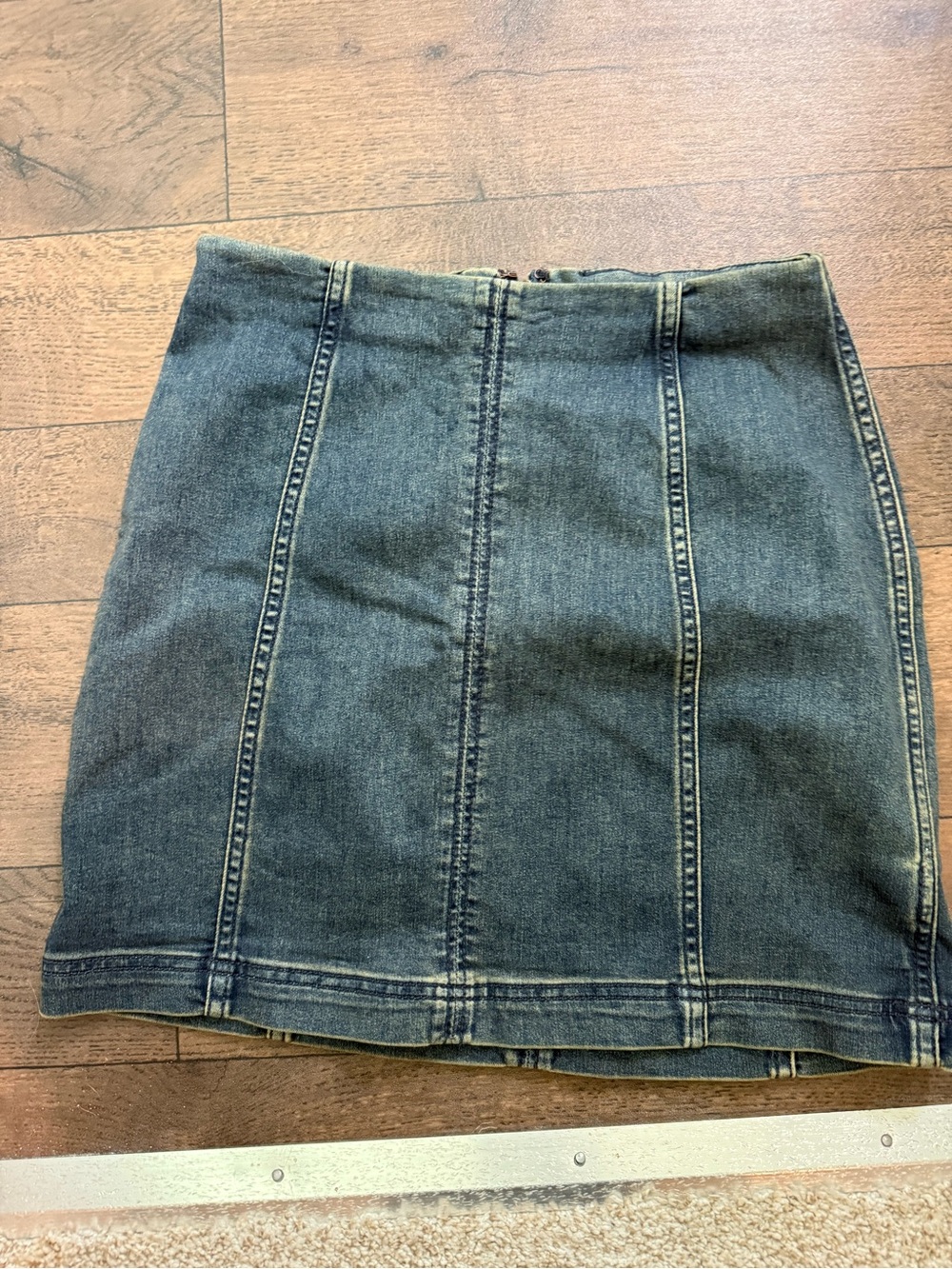 Free people mini Jean skirt brand new